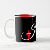 Tasse 2 Couleurs Collection de cadeaux de foi - (Gauche)