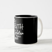 Tasse 2 Couleurs Collection de cadeaux de foi - (Devant droit)