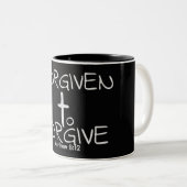 Tasse 2 Couleurs Collection de cadeaux de foi (Devant droit)