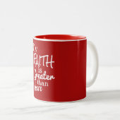 Tasse 2 Couleurs Collection de cadeaux de foi - (Devant droit)