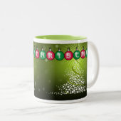 TASSE 2 COULEURS COLLECTION DE NOËL SUZANNE ELIZABETH (Devant droit)