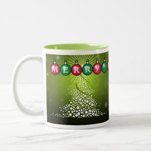 TASSE 2 COULEURS COLLECTION DE NOËL SUZANNE ELIZABETH (Gauche)