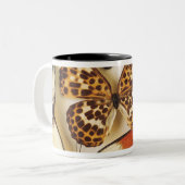 Tasse 2 Couleurs Collection de papillon (Devant gauche)