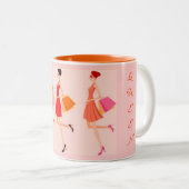 TASSE 2 COULEURS COLLECTION DE REINE SHOPPING (Devant droit)