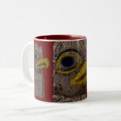 Tasse 2 Couleurs Collection EAGLE TOTEM (Devant gauche)