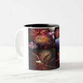Tasse 2 Couleurs Collection Fireworks (Devant gauche)