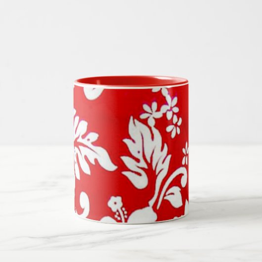 Tasse 2 Couleurs Collection Hawaii Aloha (Centre)