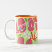 Tasse 2 Couleurs Collection Hawaii Aloha - (Gauche)
