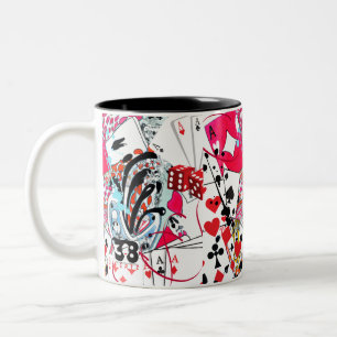 Tasse 2 Couleurs Collection Jeux de cartes