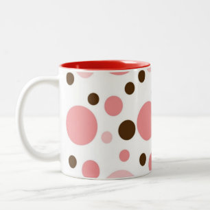 TASSE 2 COULEURS COLLECTION JOLI À POIS