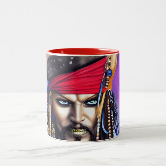 Tasse 2 Couleurs Collection Pirate (Centre)