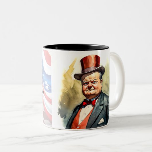 Tasse 2 Couleurs Collection présidentielle (Devant droit)