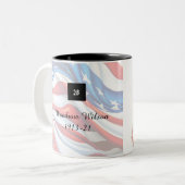 Tasse 2 Couleurs Collection présidentielle (Devant gauche)