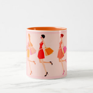 TASSE 2 COULEURS COLLECTION REINE DU SHOPPING