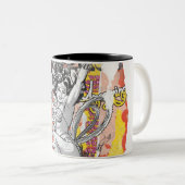 Tasse 2 Couleurs Collection Wonder Woman 1 (Devant droit)