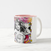 Tasse 2 Couleurs Collection Wonder Woman 3 (Devant droit)