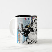 Tasse 2 Couleurs Collection Wonder Woman 4 (Devant gauche)
