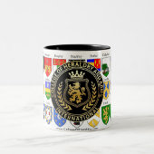 Tasse 2 Couleurs Collège d'armoiries d'Heraldry (Centre)