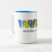 Tasse 2 Couleurs Collège Wade (Devant gauche)