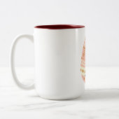 Tasse 2 Couleurs Collie Egg (Gauche)