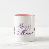 Tasse 2 Couleurs Collie Heart Maman (Centre)