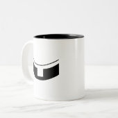 Tasse 2 Couleurs Collier du prêtre catholique (Devant gauche)