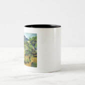Tasse 2 Couleurs Collines en Provence - Paul Cezanne - c187 (Centre)