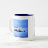 Tasse 2 Couleurs Collines enneigées (Devant gauche)