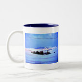 Tasse 2 Couleurs Collines enneigées (Gauche)