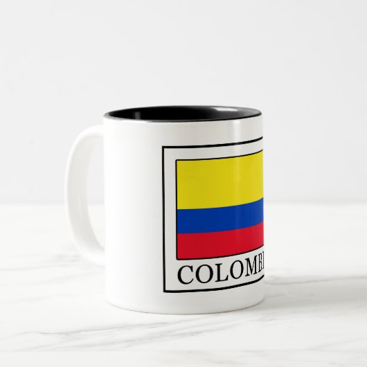 Tasse 2 Couleurs Colombie (Devant gauche)