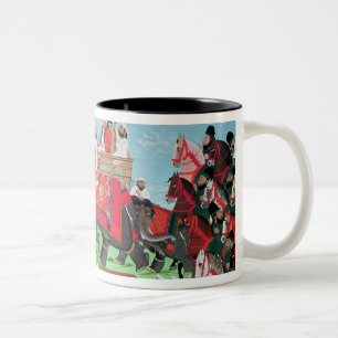 Tasse 2 Couleurs Colonel James Todd voyageant par l'éléphant