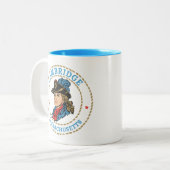 Tasse 2 Couleurs Colonial du Massachusetts de Cambridge (Devant gauche)