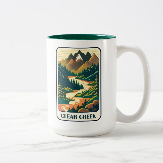 Tasse 2 Couleurs Colorado Clear Creek (Droit)