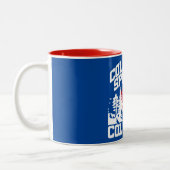 Tasse 2 Couleurs Colorado Springs, Colorado (Gauche)