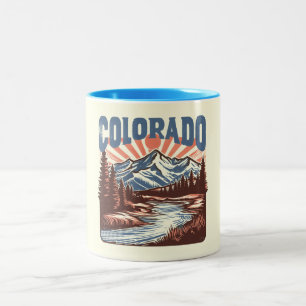 Tasse 2 Couleurs Colorado vintage
