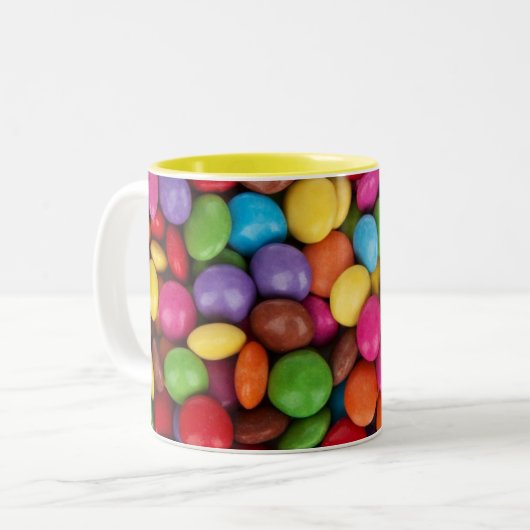 Tasse 2 Couleurs Colorful Button Candy (Devant gauche)