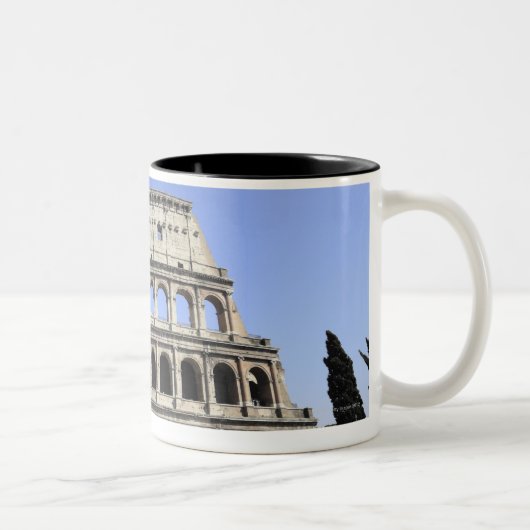 Tasse 2 Couleurs Colosseum romain Latium, Italie (Droit)