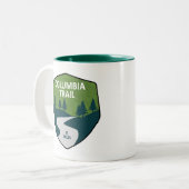 Tasse 2 Couleurs Columbia Trail New Jersey (Devant gauche)