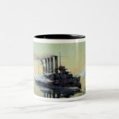 Tasse 2 Couleurs Combat d'Askold de croiseur (Centre)