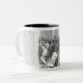 Tasse 2 Couleurs Combat entre les républicains et le Parlement (Devant gauche)