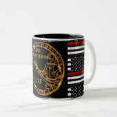 TASSE 2 COULEURS COMBATTANTS (Devant droit)