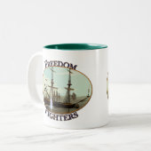 Tasse 2 Couleurs Combattants de liberté (Devant gauche)