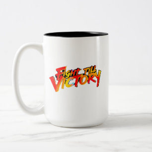 Tasse 2 Couleurs Combattre jusqu'à la victoire