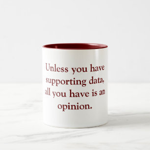 Tasse 2 Couleurs Combattre les fausses informations ! Combattez le