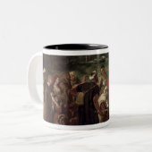 Tasse 2 Couleurs Comédiens ou bouffons arabes, 1848 (Devant gauche)