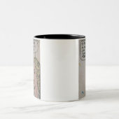 Tasse 2 Couleurs Comics classiques de les années 50 (Centre)