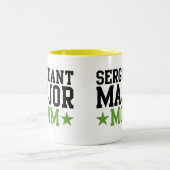 Tasse 2 Couleurs Commandant de sergent maman (Centre)