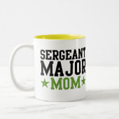 Tasse 2 Couleurs Commandant de sergent maman (Gauche)