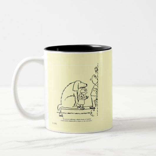 Tasse 2 Couleurs Commande de cookies (Gauche)