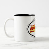 Tasse 2 Couleurs Commande d'océan (Gauche)